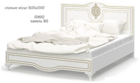 Кровать спальня Милан Мебель сервис